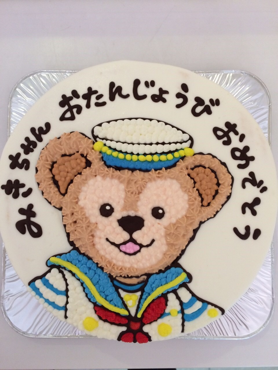 名古屋のキャラクターイラスト入りバースデーケーキ