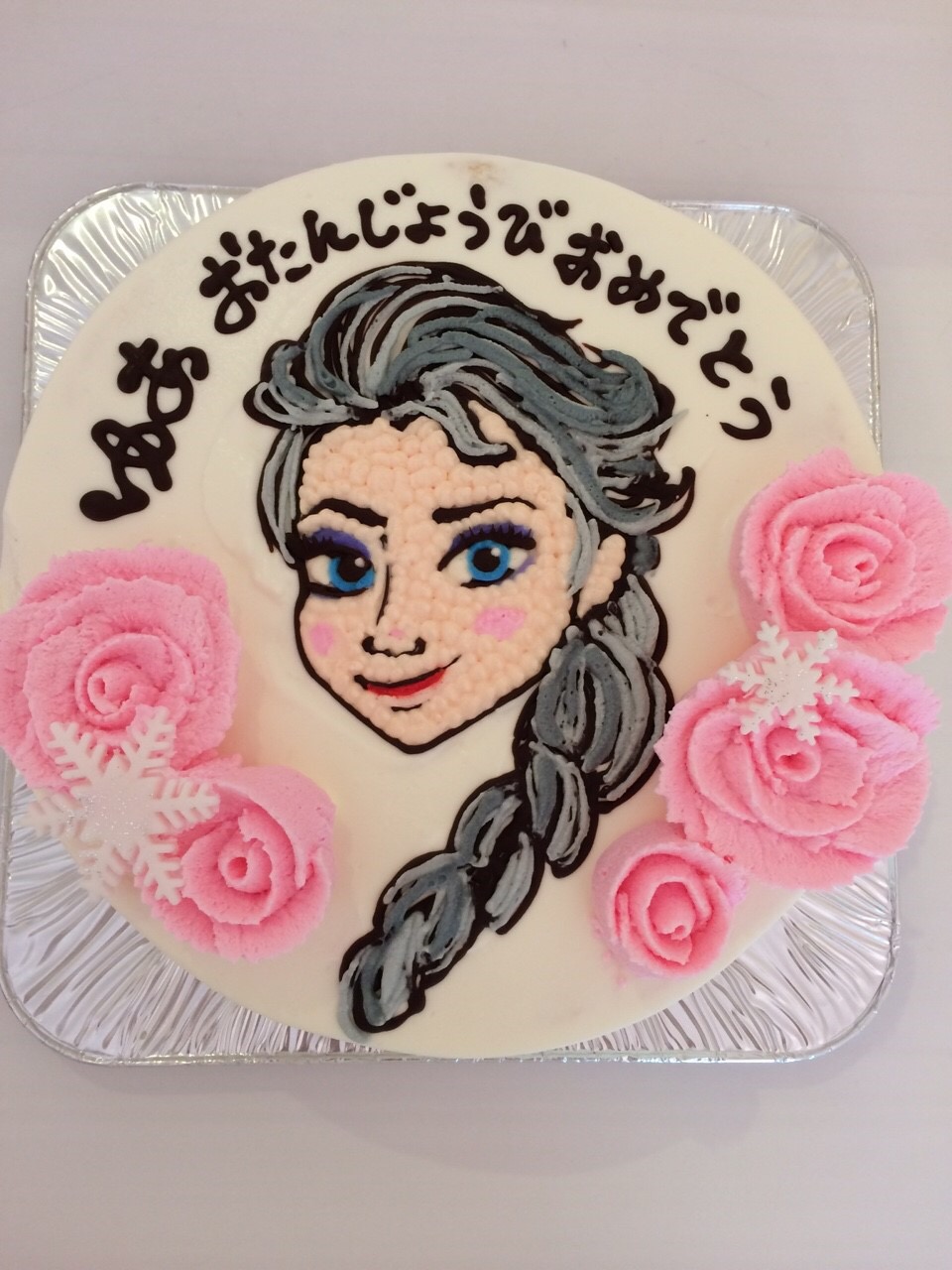 名古屋のキャラクターイラスト入りバースデーケーキ