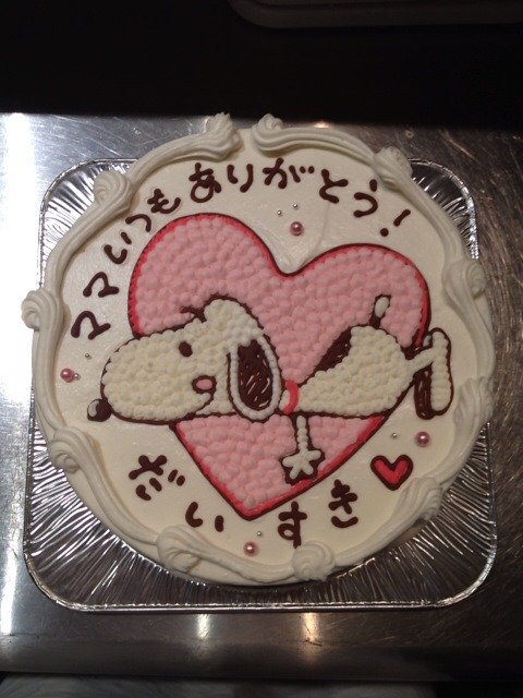 名古屋の母の日キャラクターケーキ