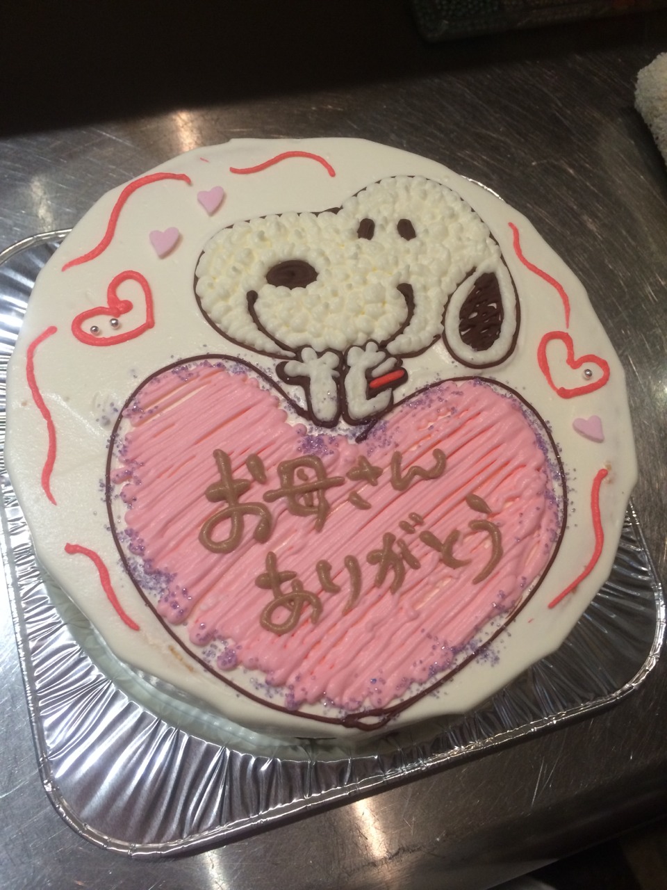 名古屋の母の日キャラクターケーキ